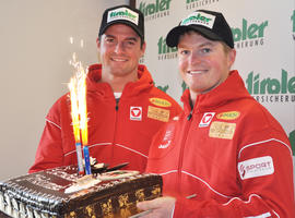 Andreas und Wolfgang Linger mit der TIROLER VERSICHERUNG als neuer Sponsor Andreas und Wolfgang Linger mit der TIROLER VERSICHERUNG als neuer Sponsor