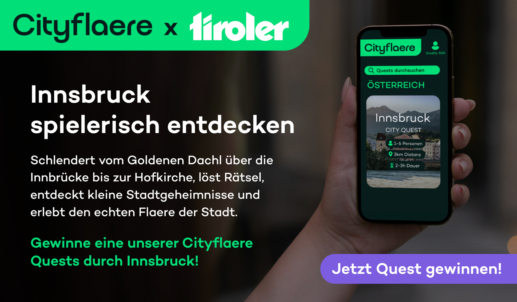 Cityflaere - City Quest Innsbruck