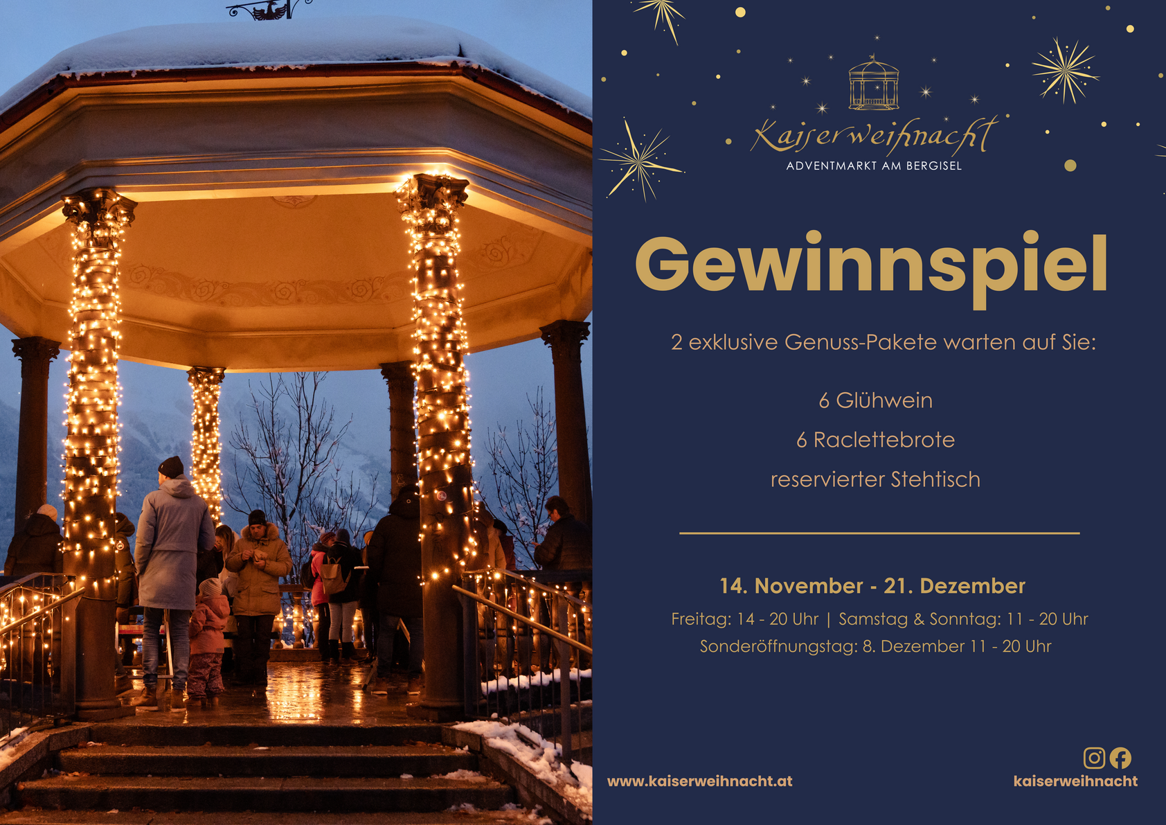 Kaiserweihnacht - Adventmarkt am Bergisel