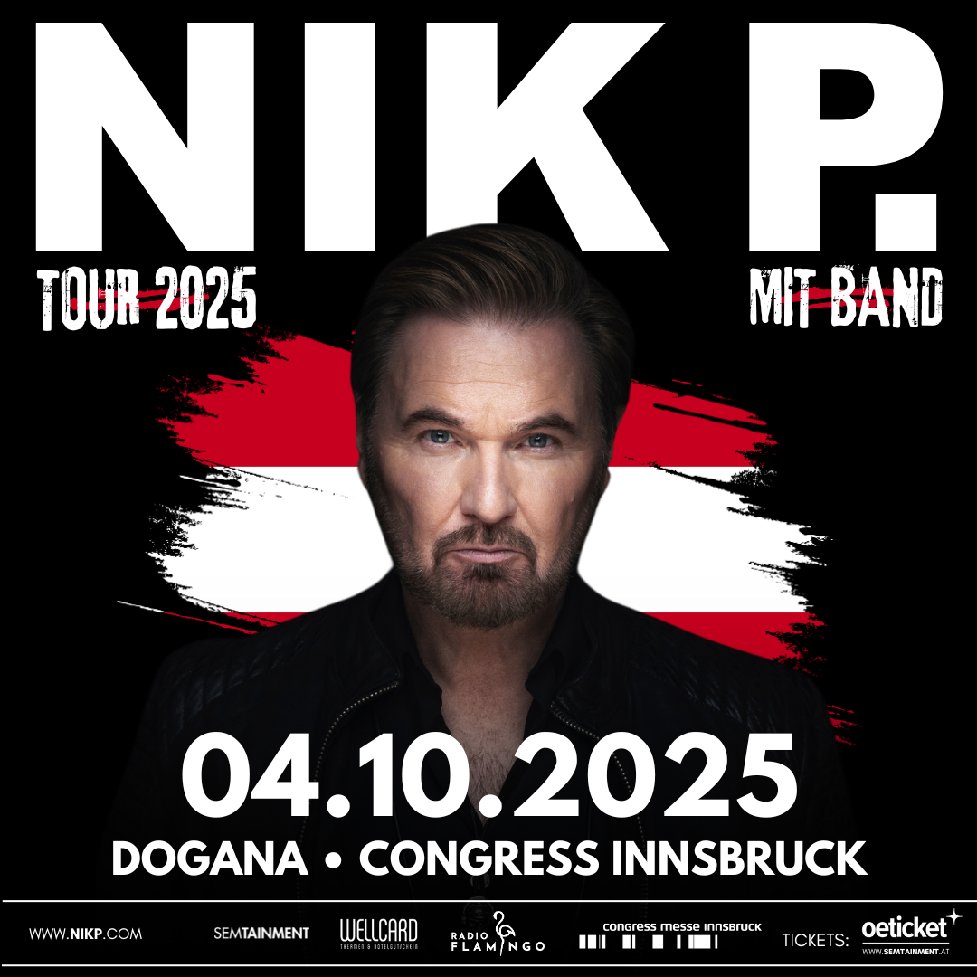 Nik P. & Band – Auf zur großen Hallen TOUR 2025!