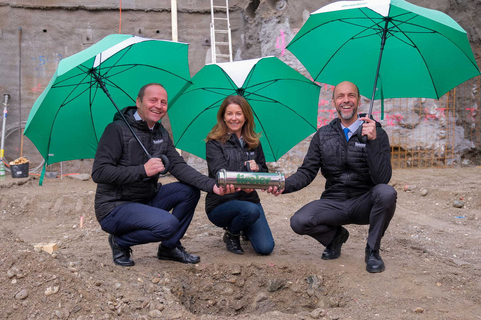 Grundstein für erstes Hochhaus aus Holz in Innsbruck gelegt