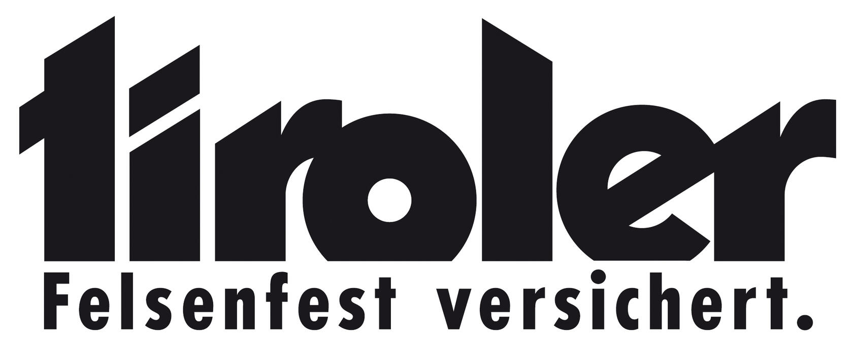 Logo TIROLER felsenfest - schwarz/weiss