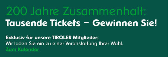 Bild 200 Jahre Zusammenhalt: Tausende Tickets gewinnen!