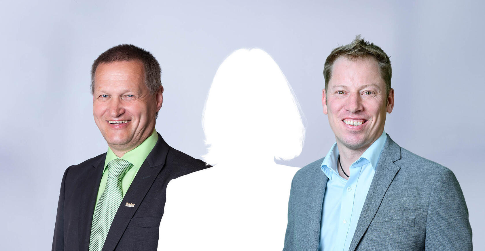 Thomas Ganzer und Alois Stopp freuen sich auf Verstärkung