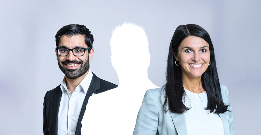 Cemal Acikbas und Julia Frischmann freuen sich auf Verstärkung